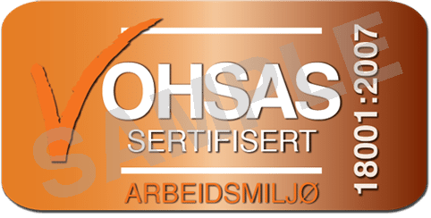 OHSAS logo 18001 : 2007
